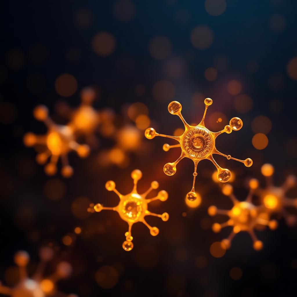 Glowing cellular molecules — NAD+ longevity therapy